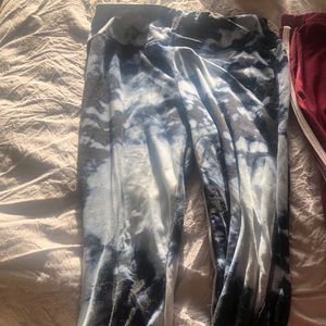 Tie dye leggings